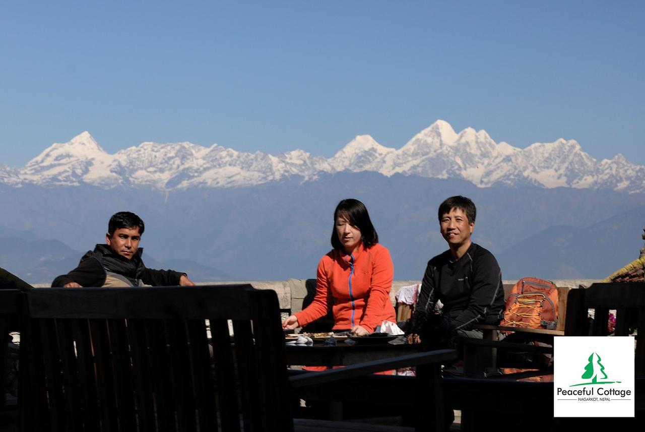Peaceful Cottage & Cafe Du Mont Nagarkot Exterior foto